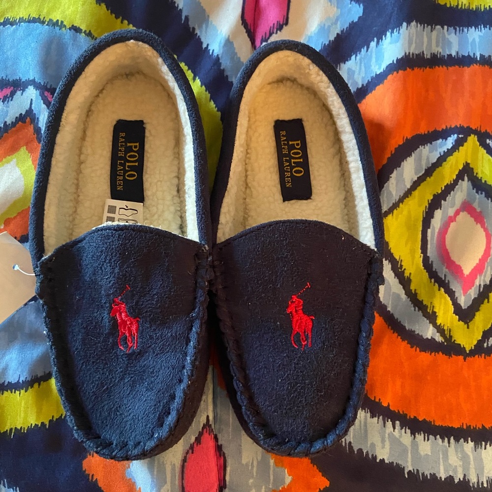 Polo Ralph Lauren Sherpa Slippers